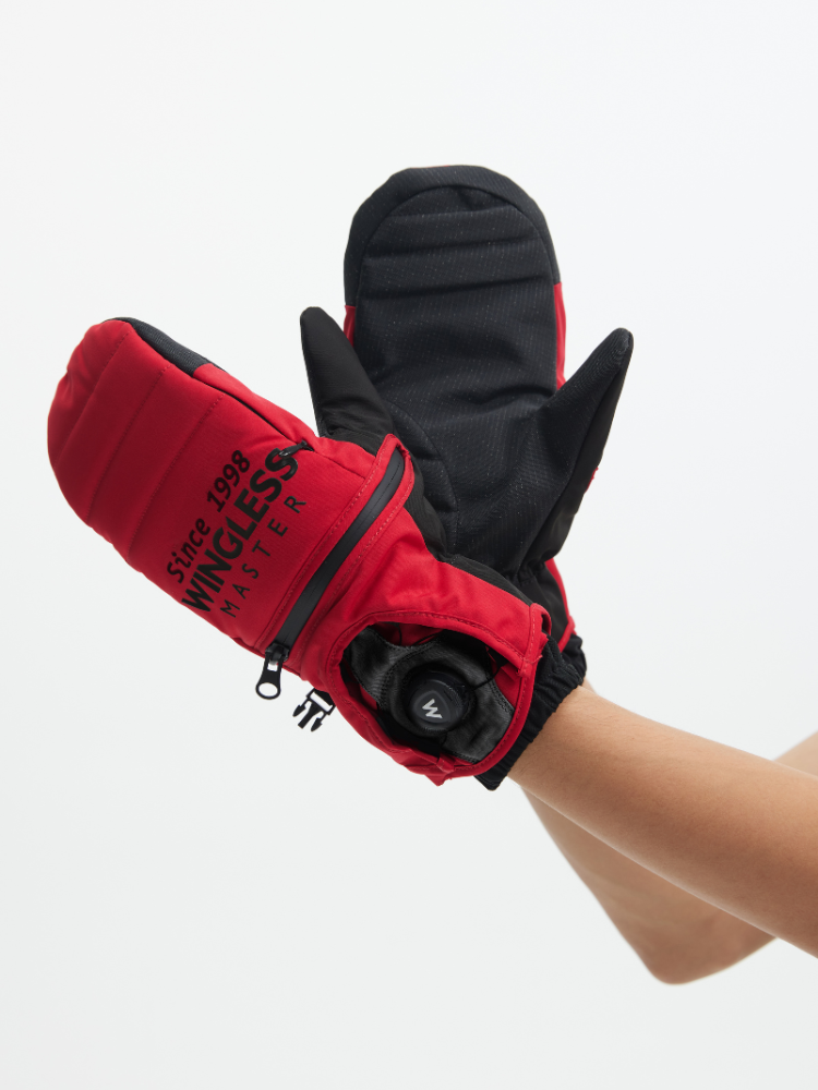 Tolasmik TK4.0 Pro Kevlar Snow Mittens Red Tolasmik | Snowears.com