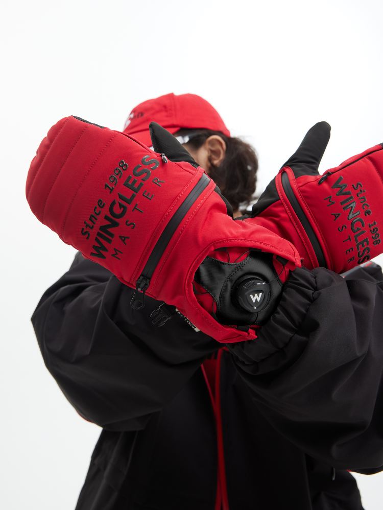 Tolasmik TK4.0 Pro Kevlar Snow Mittens - Snowears- Gloves & Mittens