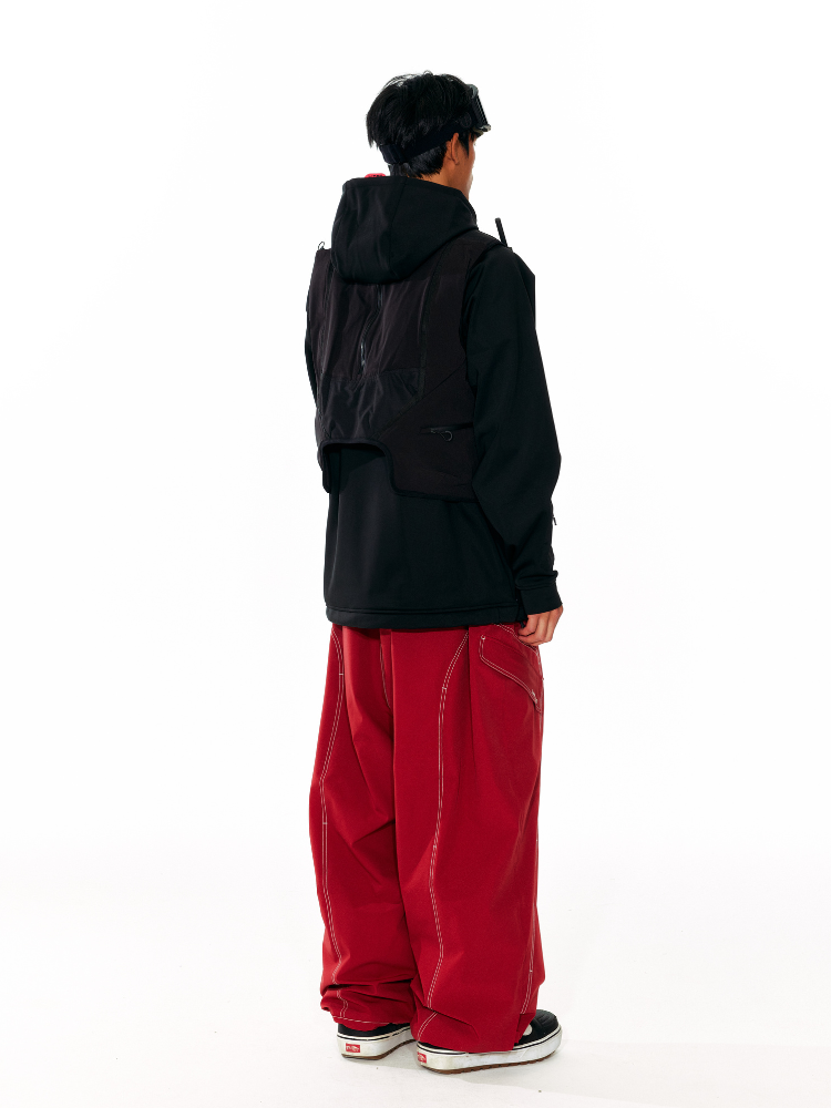 LITAN Gateway Baggy Cargo Pants - Unisex - Snowears- bib pants