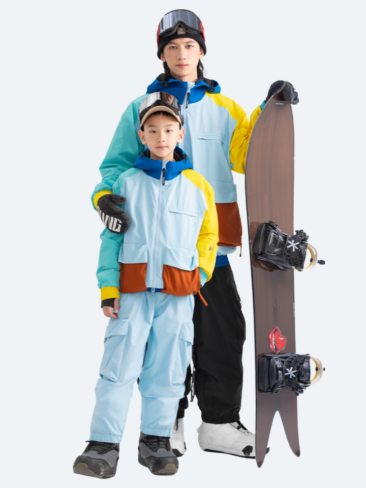 Jungfrau Kids Bright 2L Shell Ski Pants - Snowears- Kids snowboard/Ski Pants