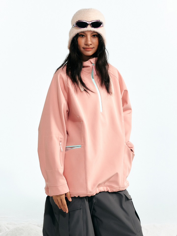 LITAN Half-Zip Fleece Snow Pullover - Women's - Snowears