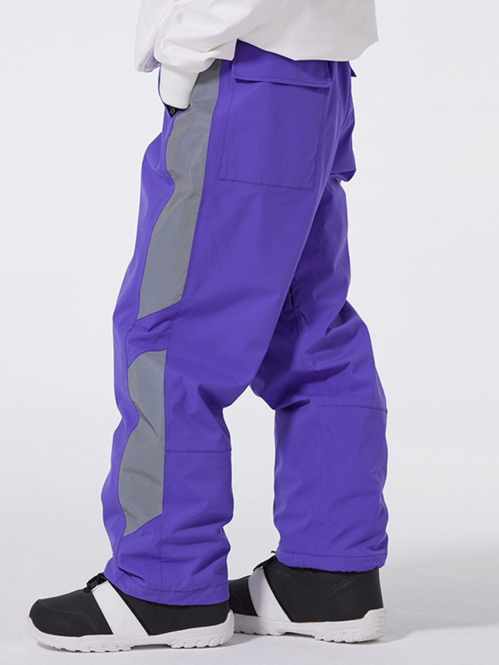 ARCTIC QUEEN Reflective Snowboard Pants - Unisex - Snowears- Pants