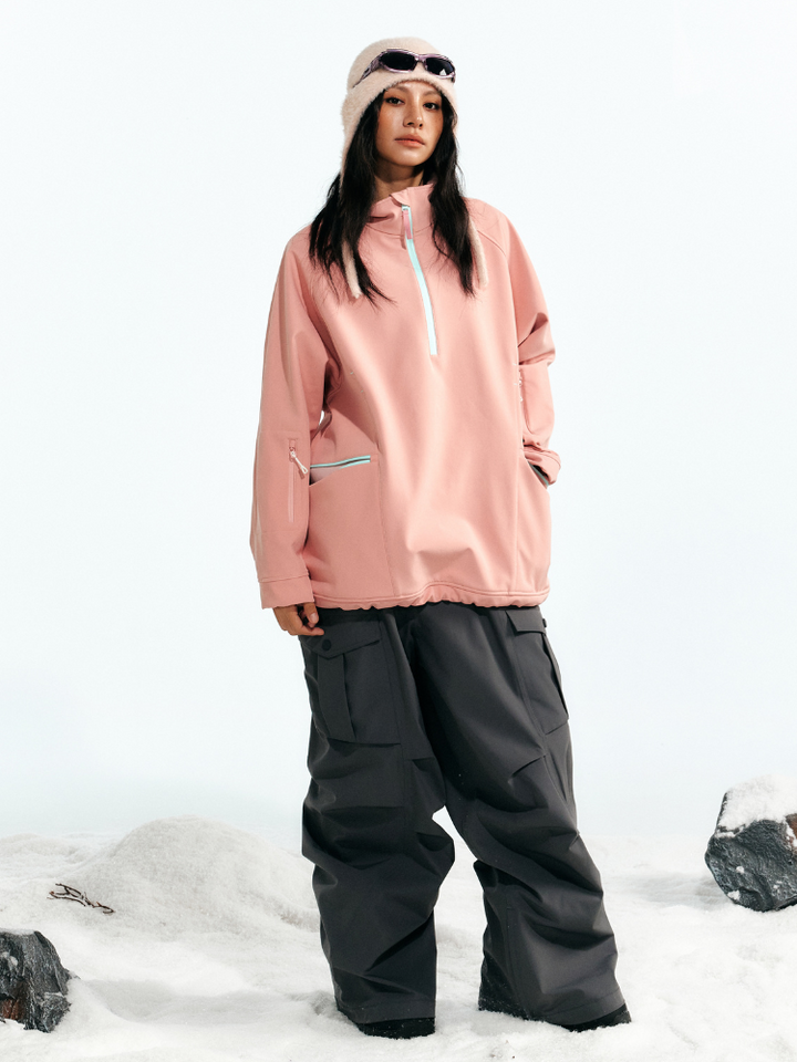 LITAN Half-Zip Fleece Snow Pullover - Women's - Snowears