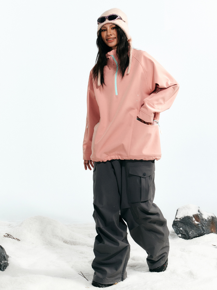 LITAN Half-Zip Fleece Snow Pullover - Women's - Snowears