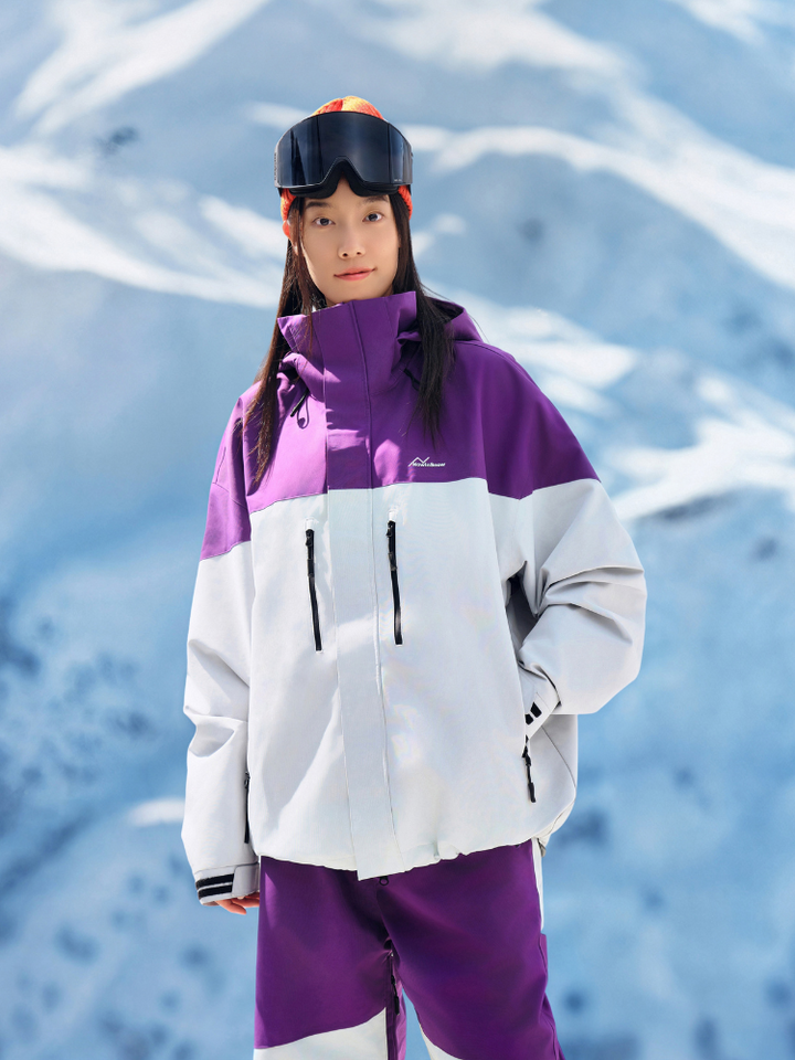 NIS 2L Colorblock Snowboard Jacket - Unisex - Snowears- Ski/Snowboard Jackets