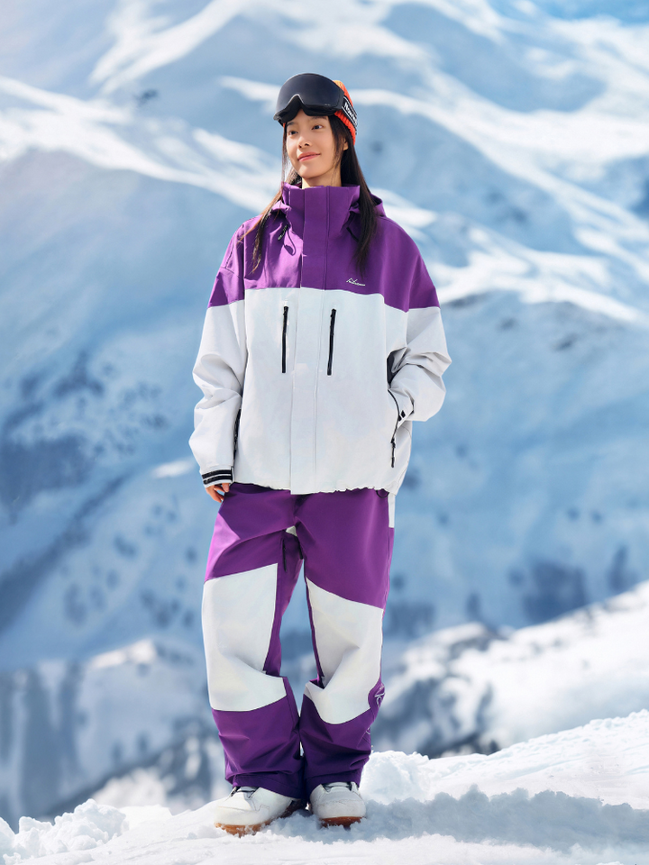 NIS 2L Colorblock Snowboard Jacket - Unisex - Snowears- Ski/Snowboard Jackets