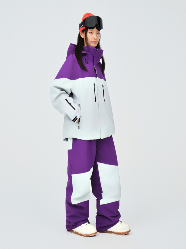 NIS 2L Colorblock Snowboard Pants - Unisex - Snowears- Pants