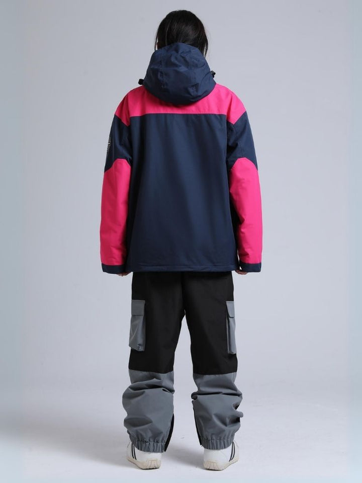 Gsou Snow Colorblock Cargo Snow Jacket - Men's - Snowears- Coats & Jackets