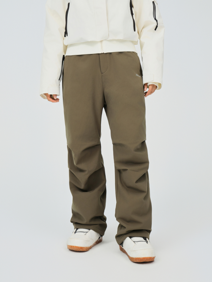 NIS Vivid Fleece-Lined Softshell Pants - Unisex - Snowears- Pants