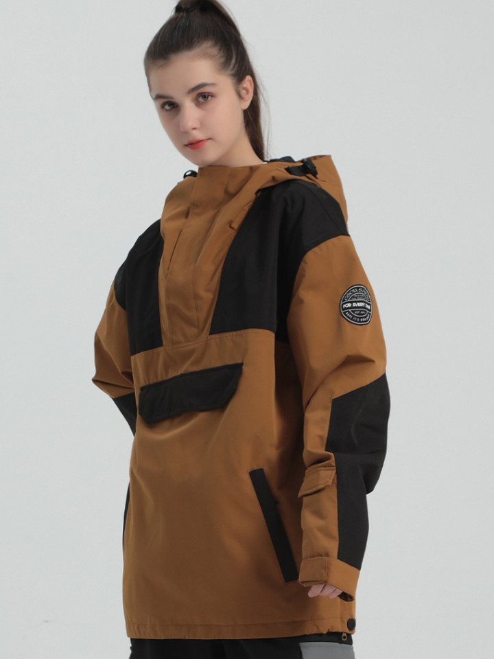 Gsou Snow Half-Zip Color Block Insulated Jacket - Women's -https://detail.1688.com/offer/743914542457.html? (Copy) - Snowears- Jacket