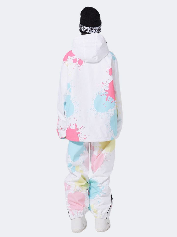 ARCTIC QUEEN Washed Ink Oversized Snow Suit - Women's - Snowears- Suits