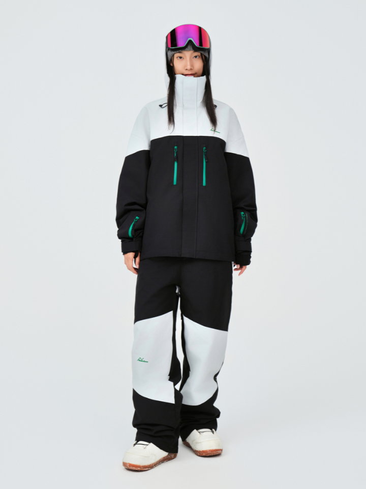 NIS 2L Colorblock Snowboard Pants - Unisex - Snowears- Pants