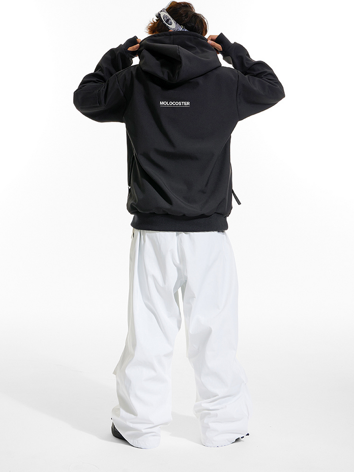 Molocoster Embroidered LOGO Hoodie - Snowears-snowboarding skiing jacket pants accessories