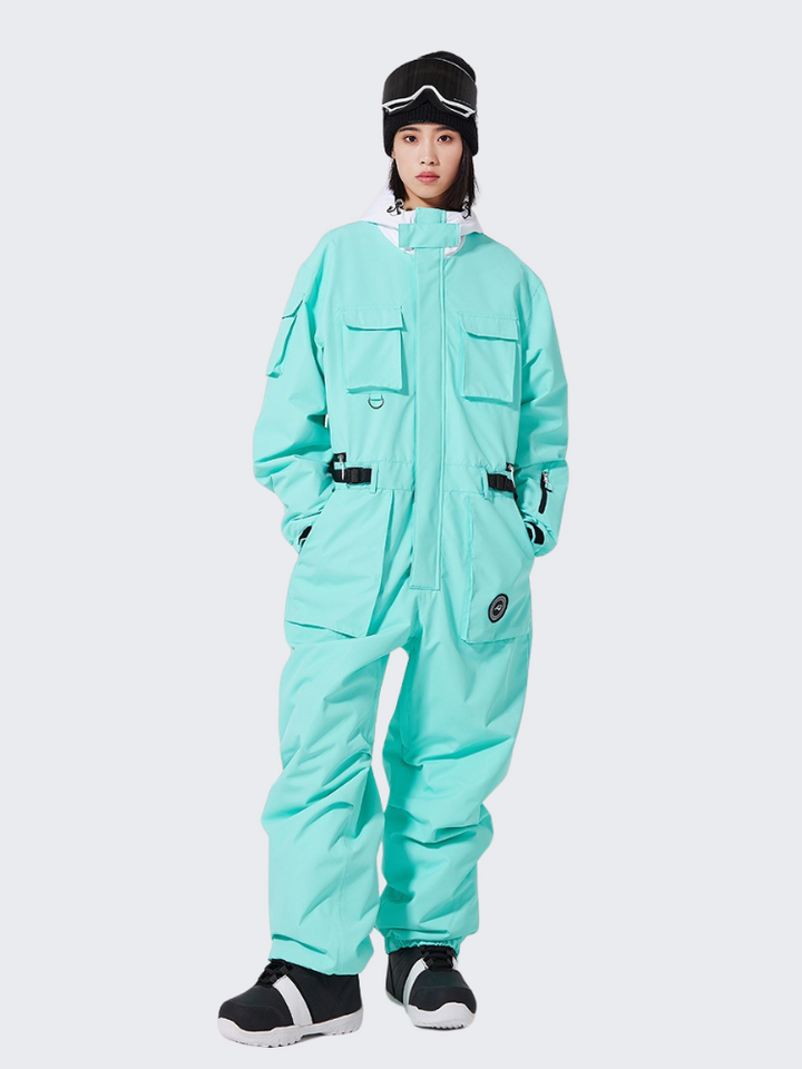 ARCTIC QUEEN Loose Fit Insulated Snow Jumpsuit - Unisex - Snowears- jumpsuit