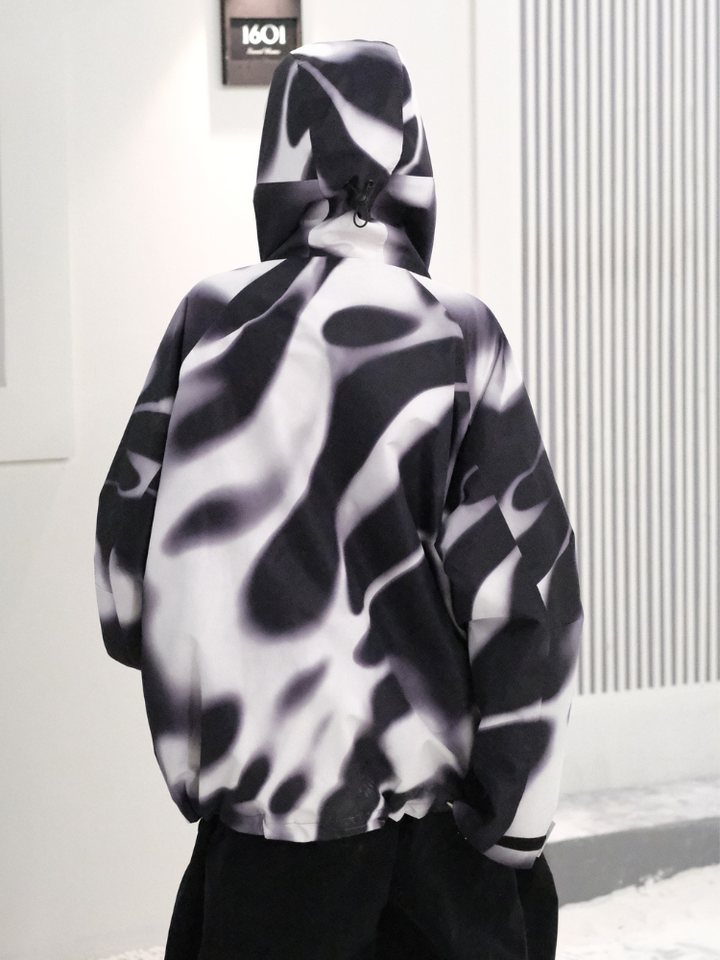 Hellystudio 3L Holographic Baggy Ski Jacket - Unisex - Snowears