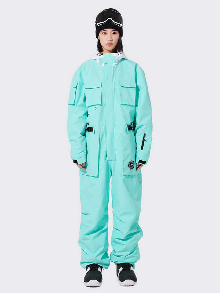 ARCTIC QUEEN Loose Fit Insulated Snow Jumpsuit - Unisex - Snowears- jumpsuit