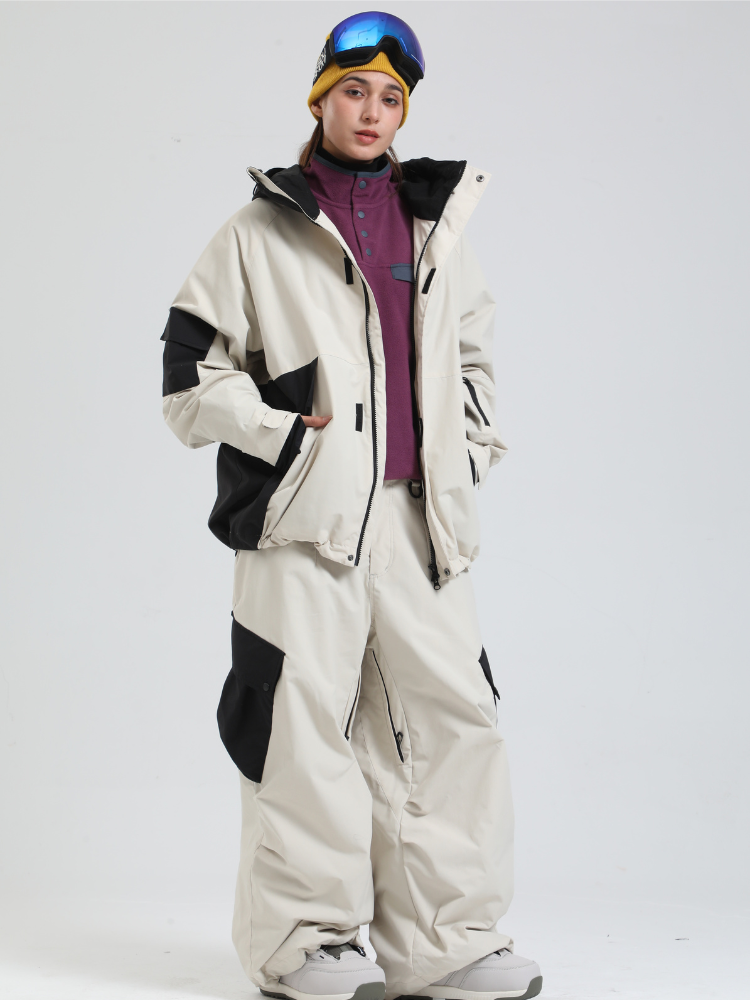 Gsou Snow All-Mountain Baggy Snow Jacket - Women's - Snowears- Coats & Jackets