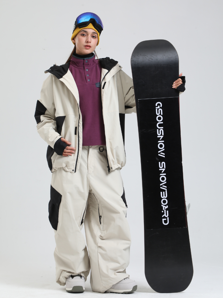 Gsou Snow All-Mountain Baggy Snow Jacket - Women's - Snowears- Coats & Jackets