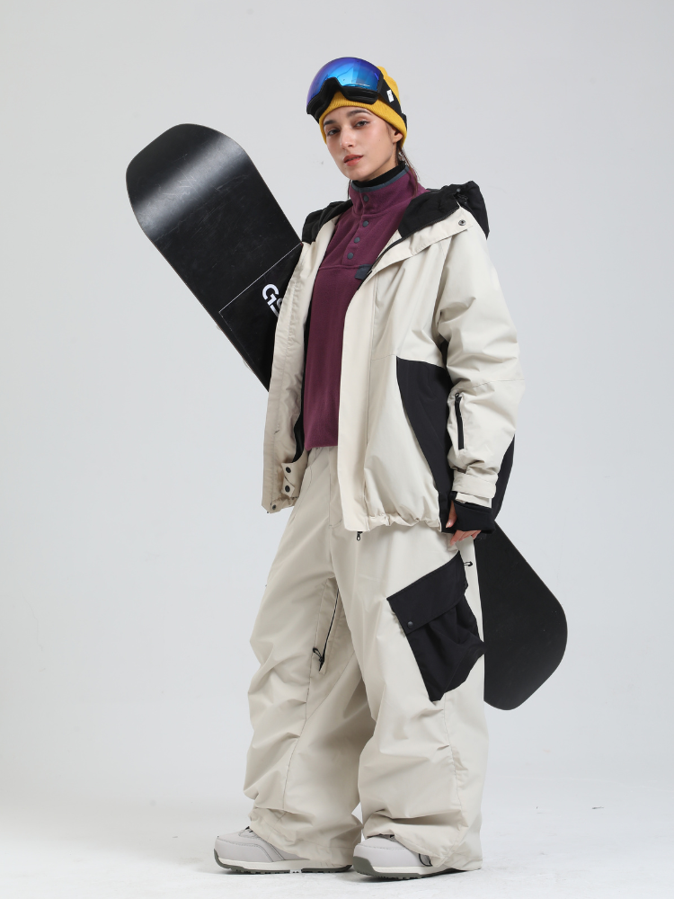 Gsou Snow All-Mountain Baggy Snow Jacket - Women's - Snowears- Coats & Jackets