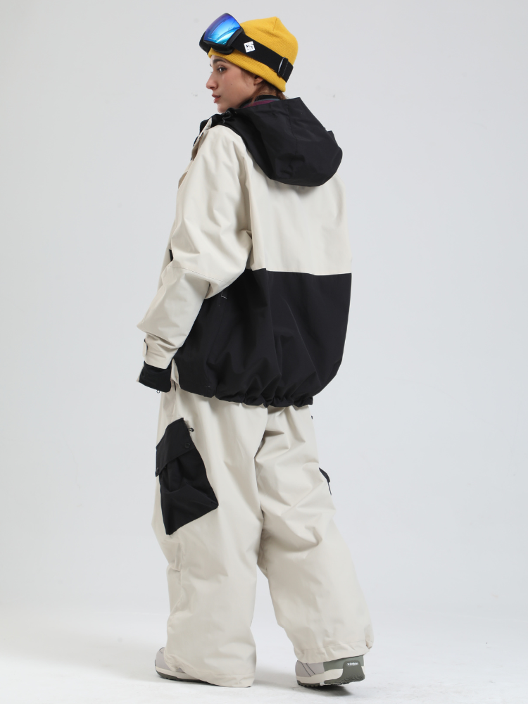 Gsou Snow All-Mountain Baggy Snow Jacket - Women's - Snowears- Coats & Jackets