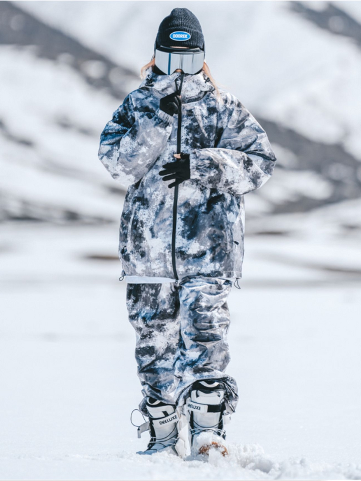 Doorek Retro Tie-Dye Snow Suit - Unisex - Snowears- Suits