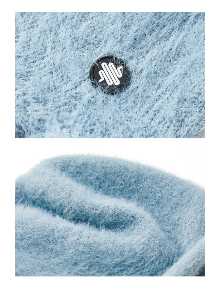 LITAN Soft Soft Fluffy Faux Fur Beanie - Snowears-snowboarding skiing jacket pants accessories