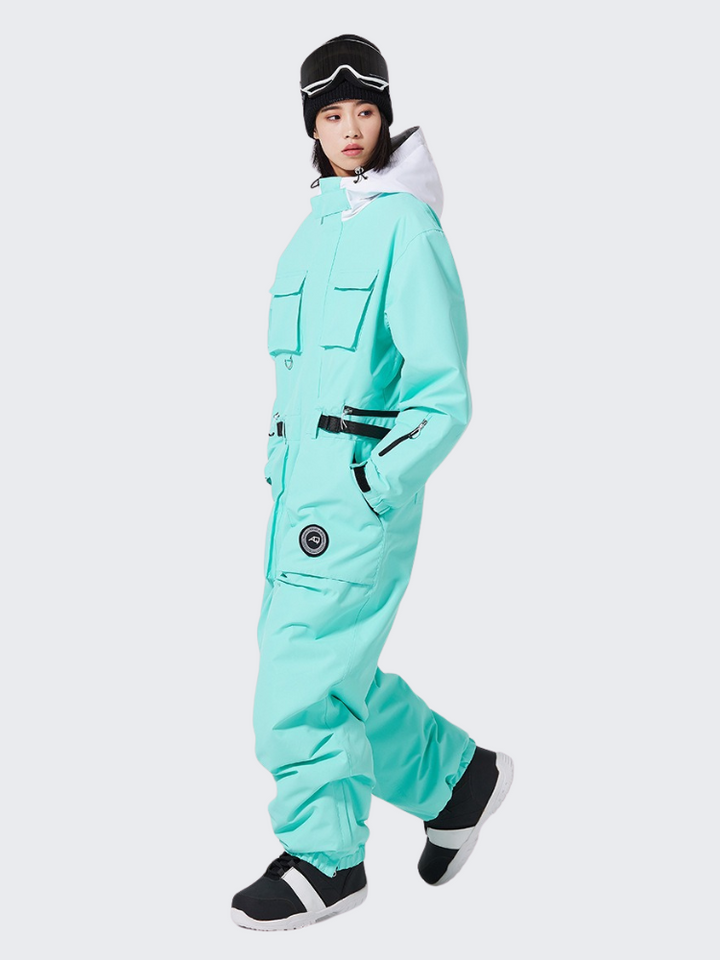 ARCTIC QUEEN Loose Fit Insulated Snow Jumpsuit - Unisex - Snowears- jumpsuit