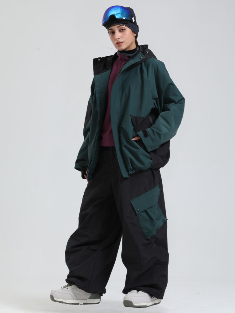 Gsou Snow All-Mountain Baggy Snow Jacket - Women's - Snowears- Coats & Jackets