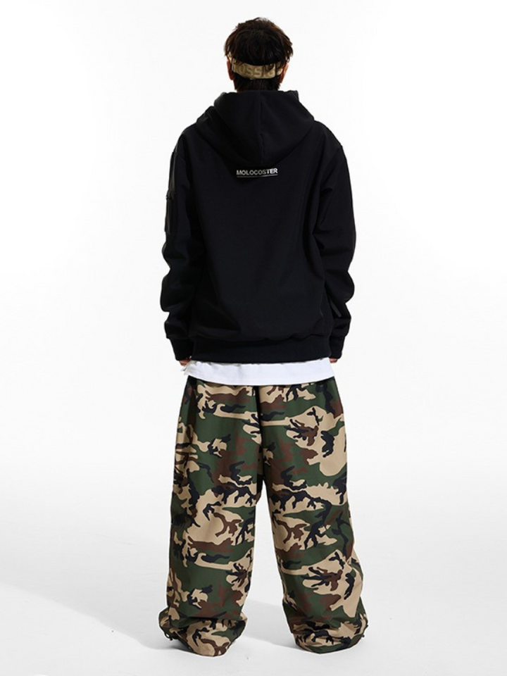 Molocoster Camouflage Baggy Snow Pants - Unisex - Snowears- snow pants