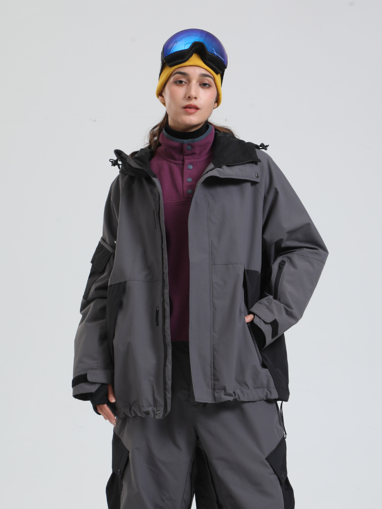 Gsou Snow All-Mountain Baggy Snow Jacket - Women's - Snowears- Coats & Jackets