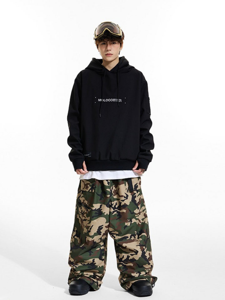 Molocoster Camouflage Baggy Snow Pants - Unisex - Snowears- snow pants