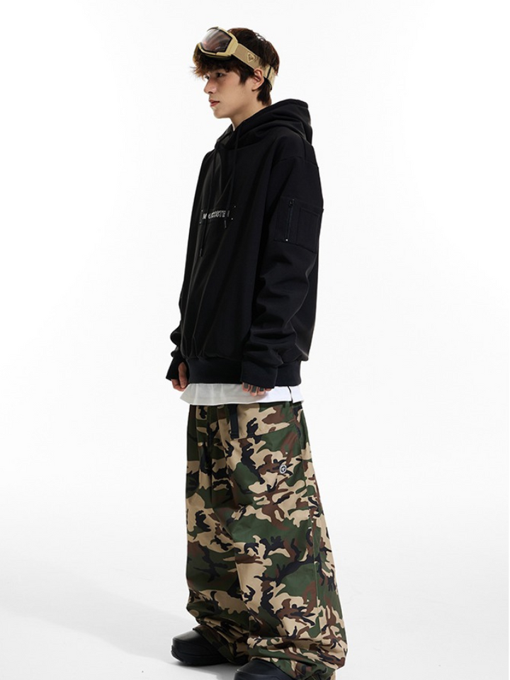 Molocoster Camouflage Baggy Snow Pants - Unisex - Snowears- snow pants