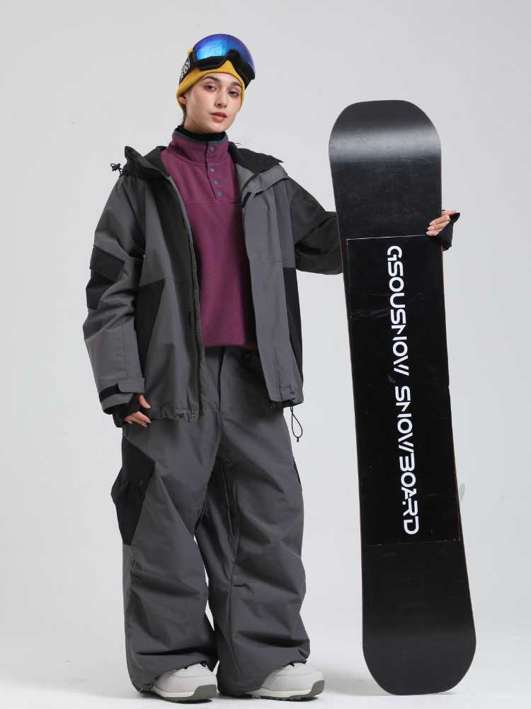 Gsou Snow All-Mountain Baggy Snow Jacket - Women's - Snowears- Coats & Jackets