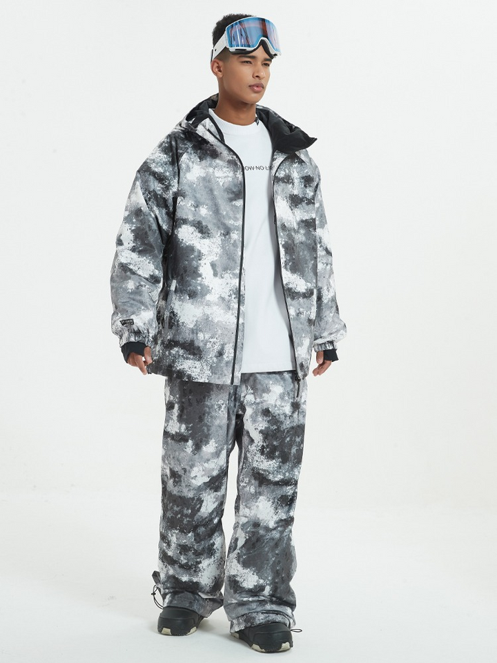 Doorek Retro Tie-Dye Snow Suit - Unisex - Snowears- Suits