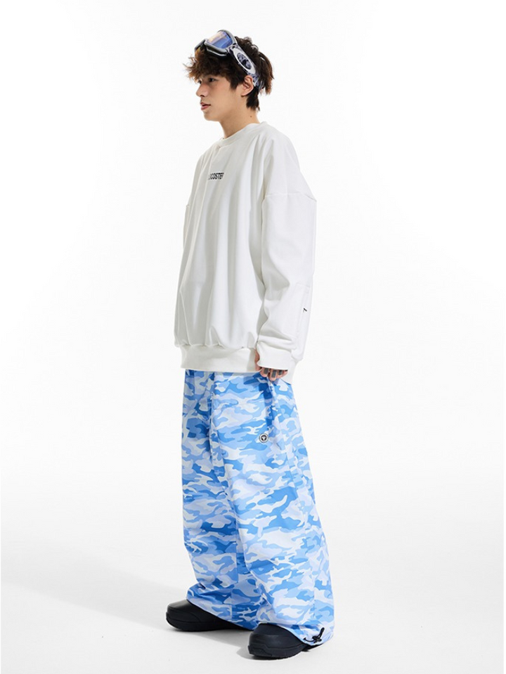 Molocoster Camouflage Baggy Snow Pants - Unisex - Snowears- snow pants