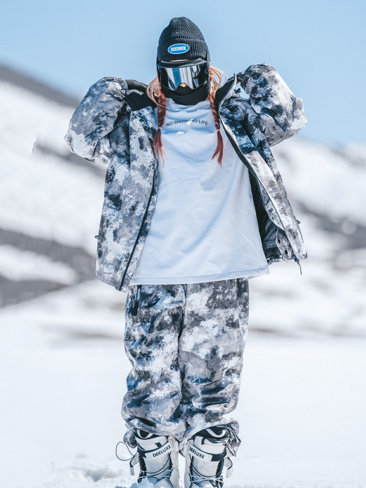 Doorek Retro Tie-Dye Snow Suit - Unisex - Snowears- Suits