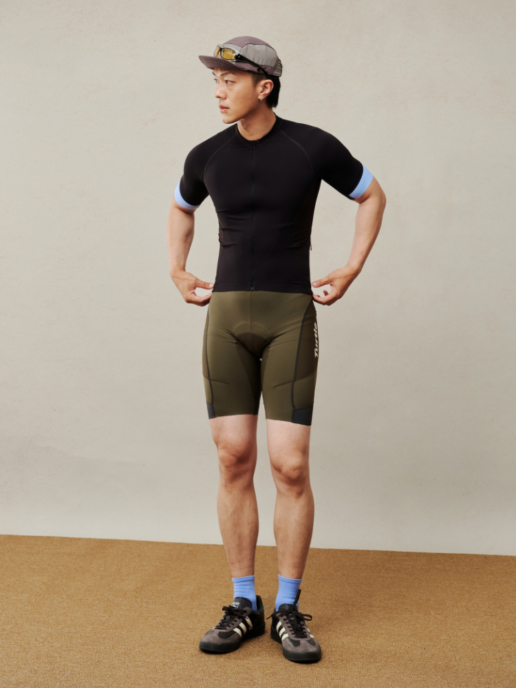 TurtleRabbit Black Cycling Jersey – Men’s TurtleRabbit | Snowears.com