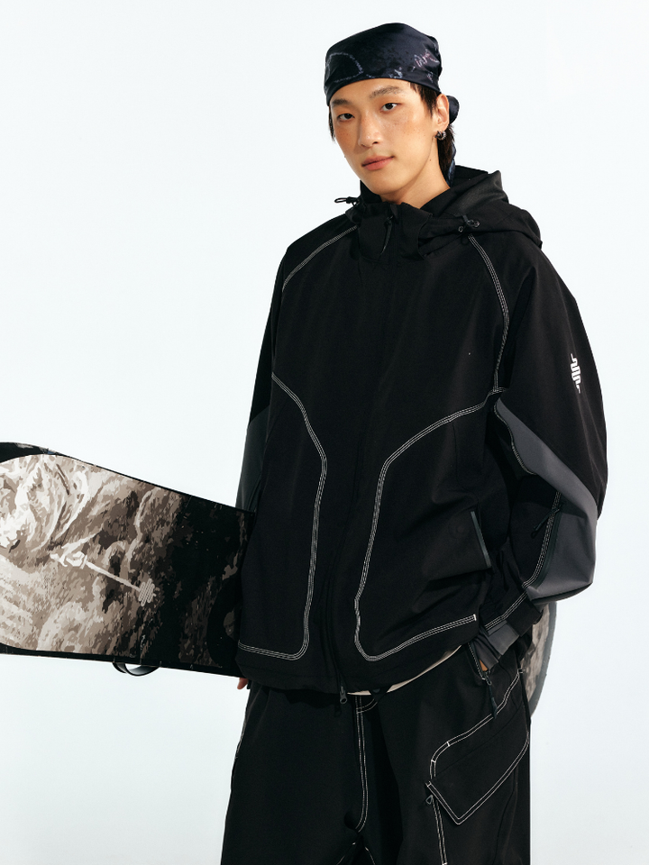LITAN Teflon Freeride Ski Shell - Unisex - Snowears