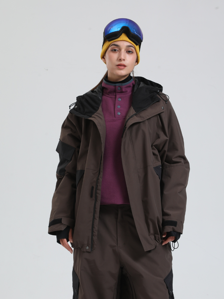 Gsou Snow All-Mountain Baggy Snow Jacket - Women's - Snowears- Coats & Jackets