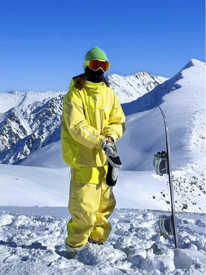 NIS Snowman Lemon Jacket - Snowears-snowboarding skiing jacket pants accessories