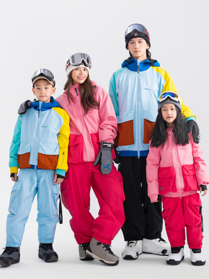 Jungfrau Kids Bright 2L Shell Ski Pants - Snowears- Kids snowboard/Ski Pants