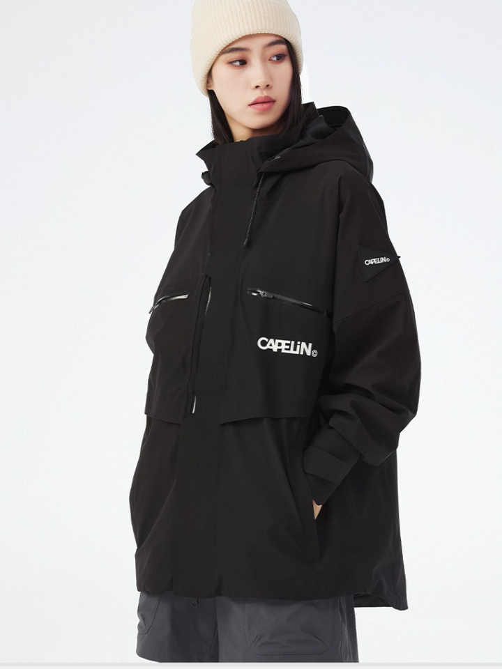 Capelin Crew Granite Windbreaker Shell Jacket - Women's - Snowears- Womens snowboard/Ski Jackets