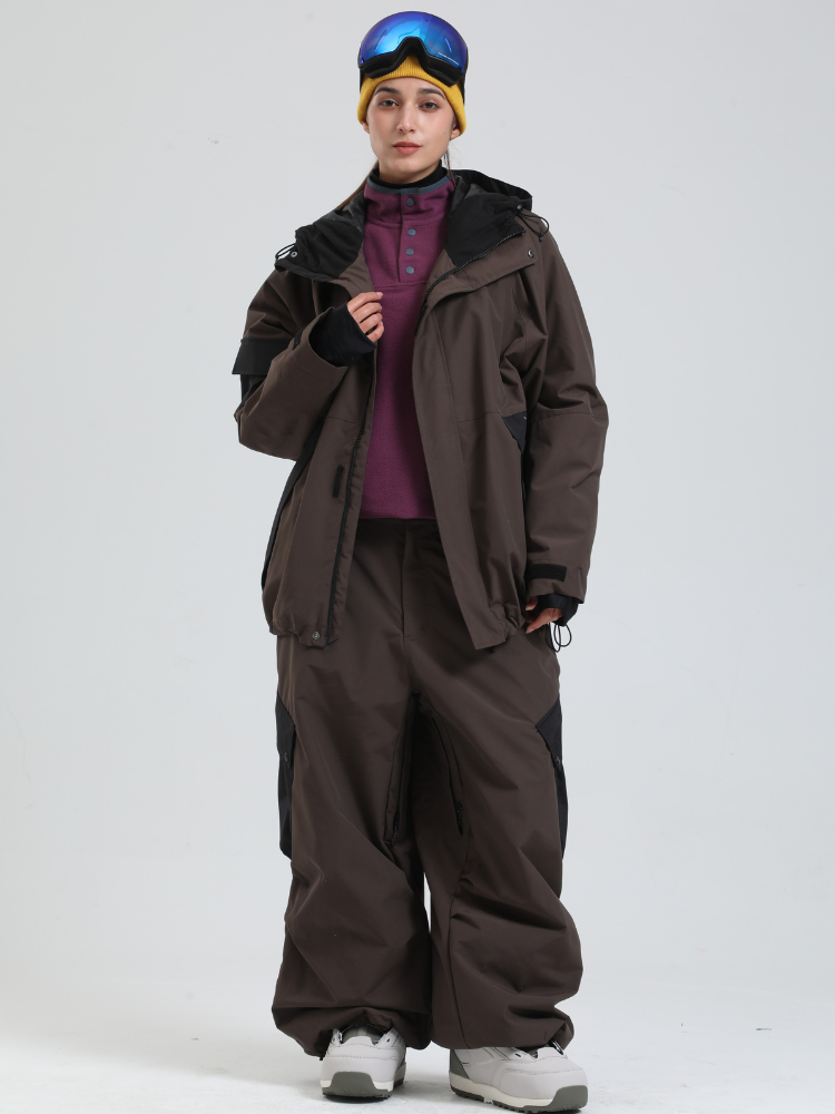 Gsou Snow All-Mountain Baggy Snow Jacket - Women's - Snowears- Coats & Jackets