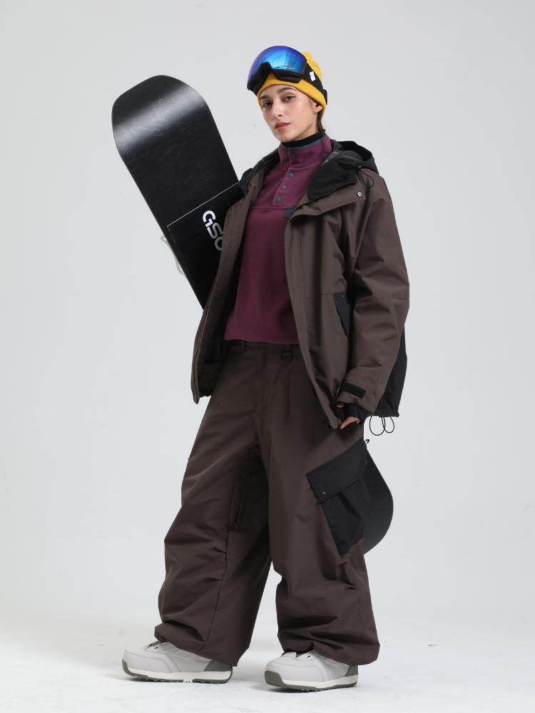 Gsou Snow All-Mountain Baggy Snow Jacket - Women's - Snowears- Coats & Jackets