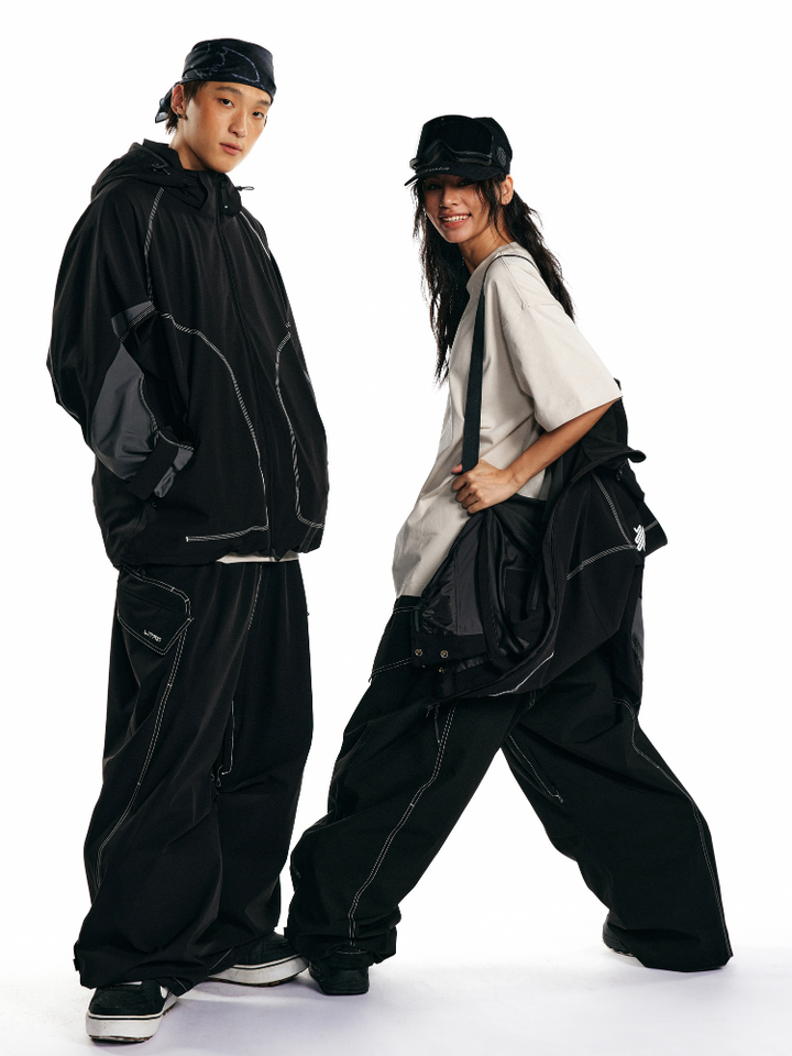 LITAN Teflon Freeride Ski Shell - Unisex - Snowears