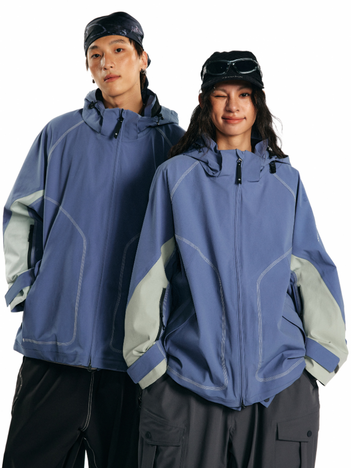 LITAN Teflon Freeride Ski Shell - Unisex - Snowears