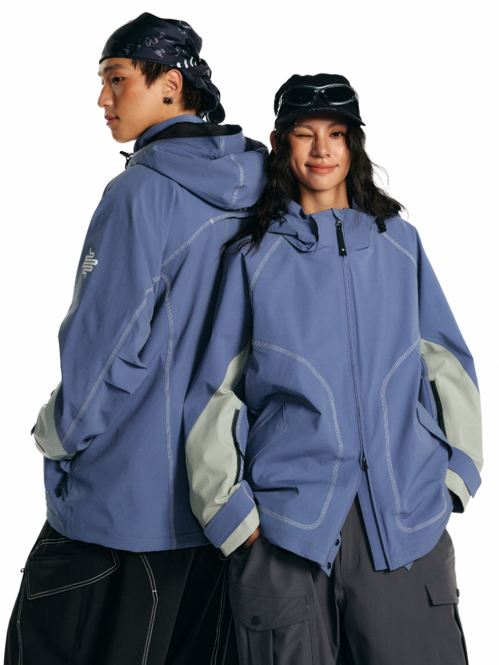 LITAN Teflon Freeride Ski Shell - Unisex - Snowears