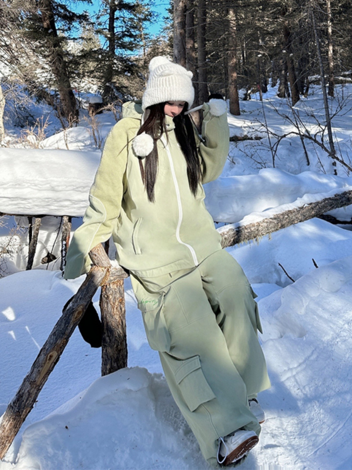 RenChill Mint Green Insulated Ski Pants - Women's - Snowears- Pants