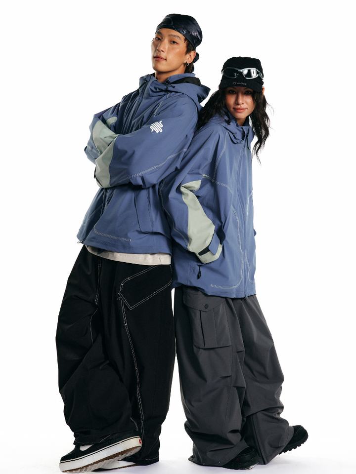LITAN Teflon Freeride Ski Shell - Unisex - Snowears