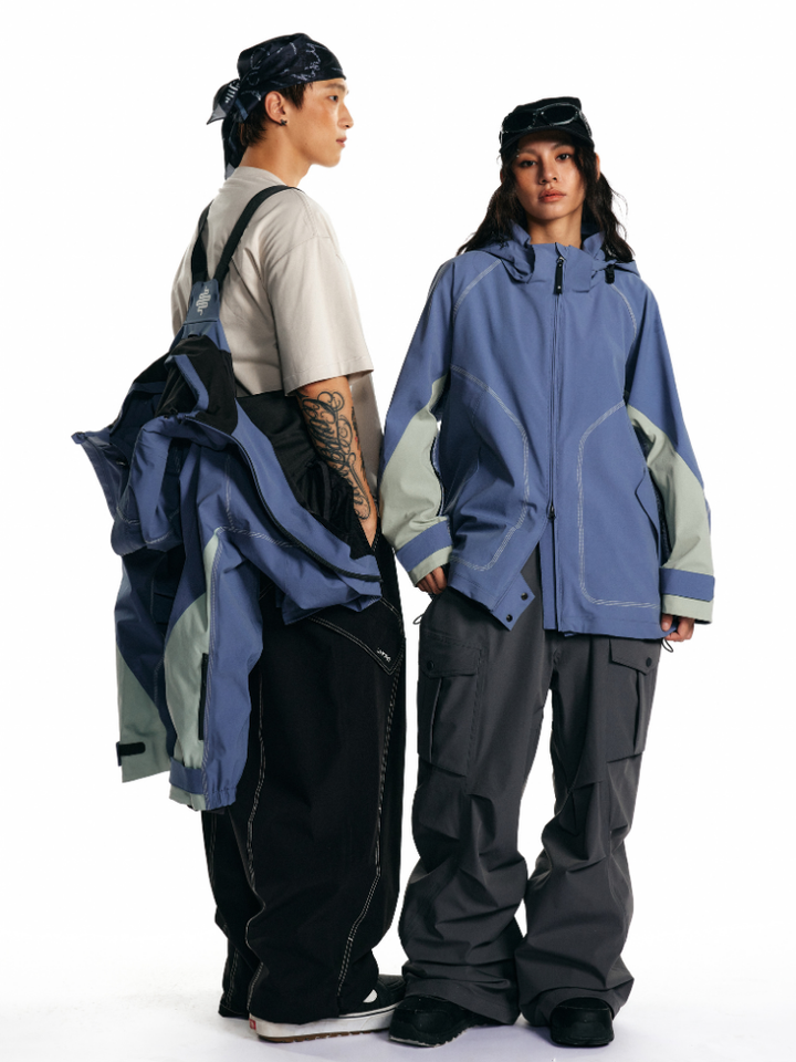 LITAN Teflon Freeride Ski Shell - Unisex - Snowears